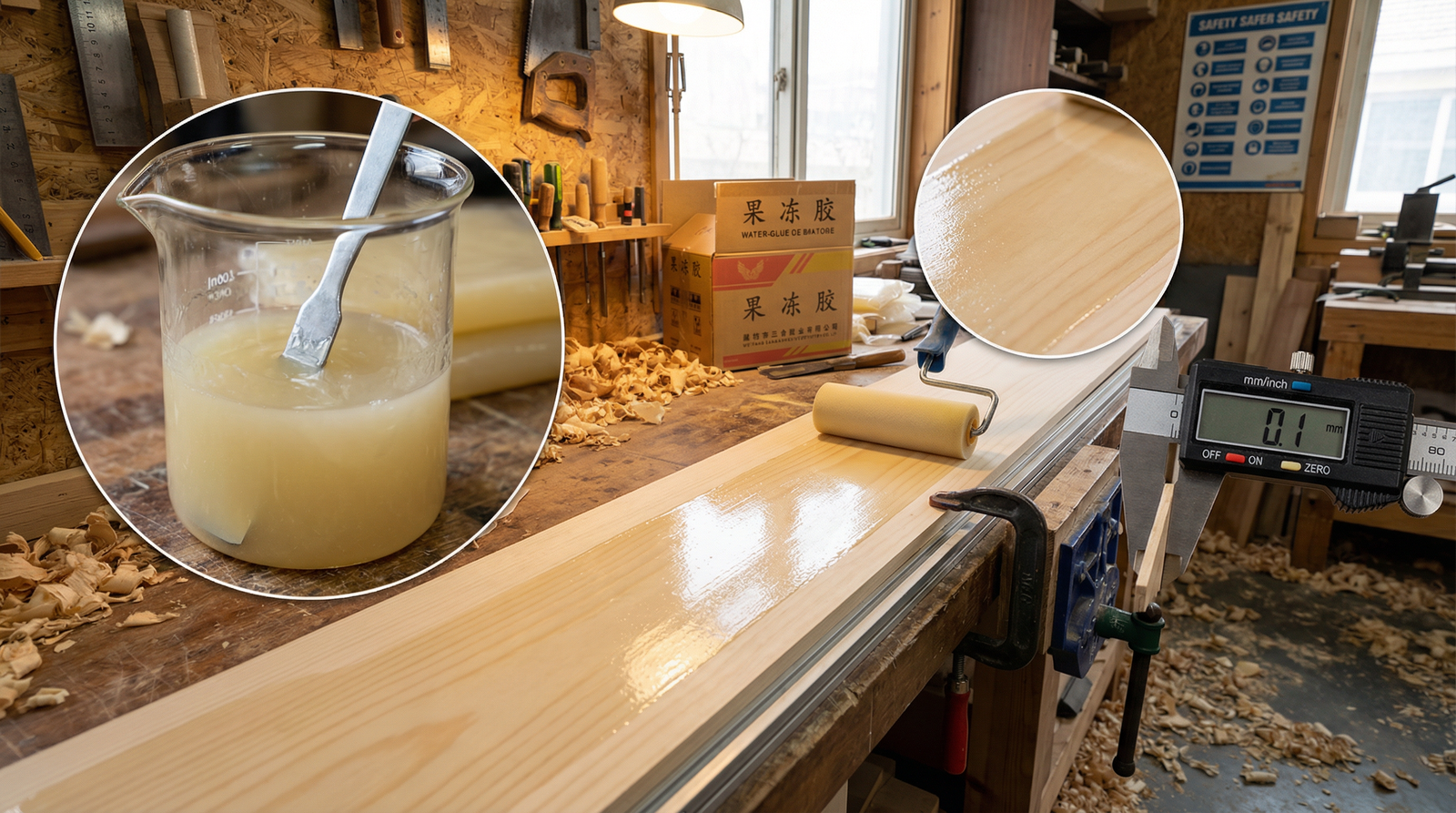 Jelly adhesive products