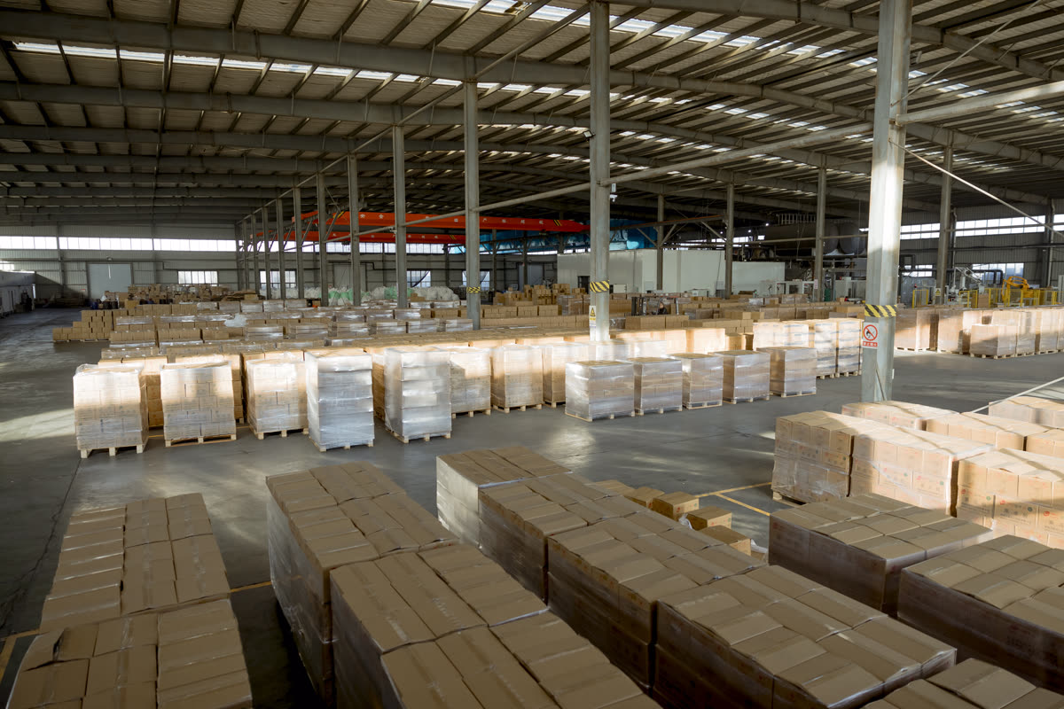 SAHO finished-goods warehouse for jelly adhesive