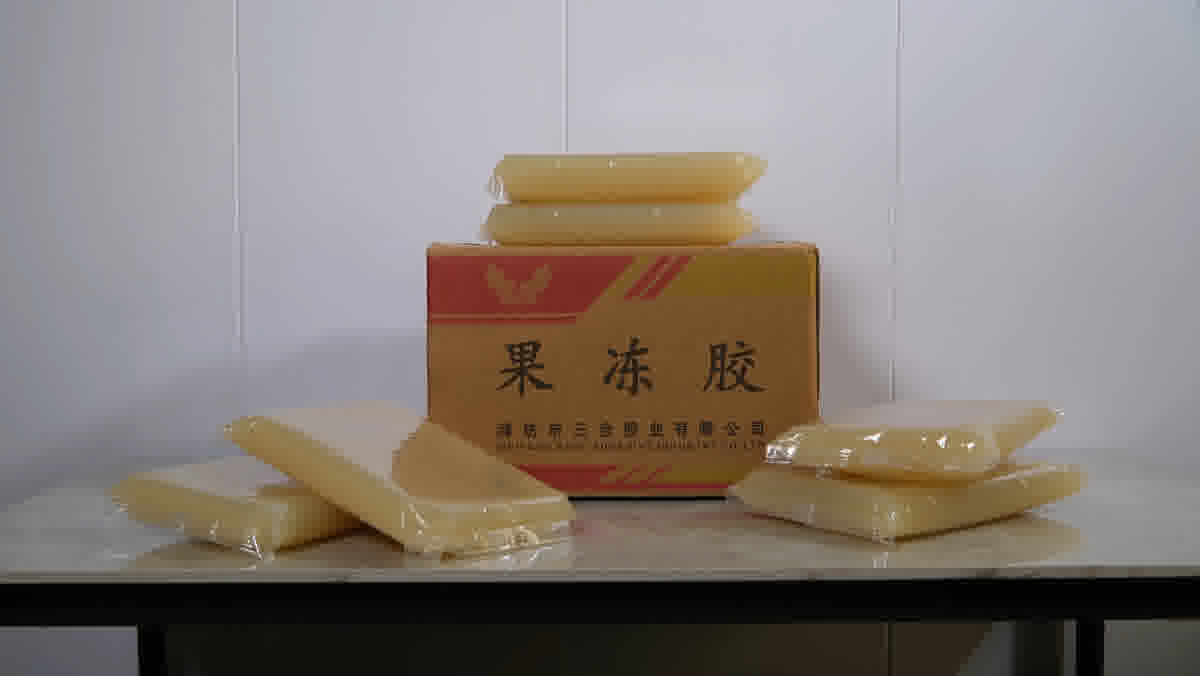SAHO jelly adhesive product and application
