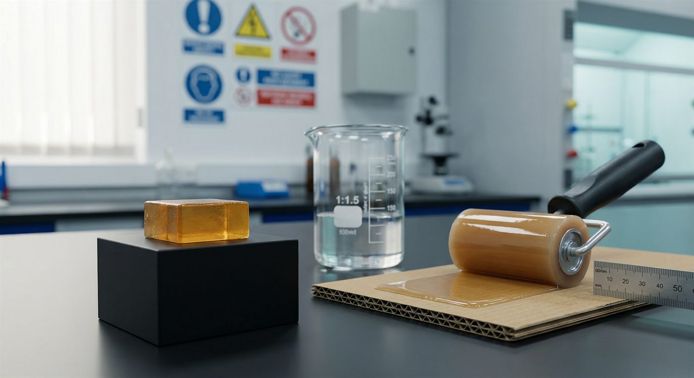 How to choose set time for jelly adhesive